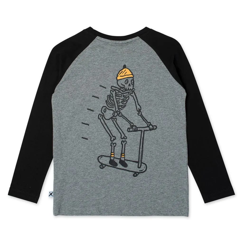Minti Skeleton Scooter Tee