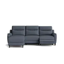 Dallas 2.5 seat electric recliner + electric headrests + chaise