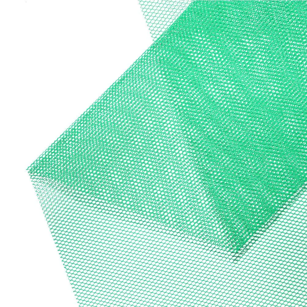 100% Polyester Netting, Green- Width 140cm