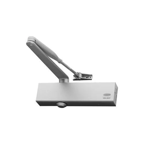 724 SERIES SIZE 2-4 CLOSER ADJUSTABLE BACKCHECK SILVER