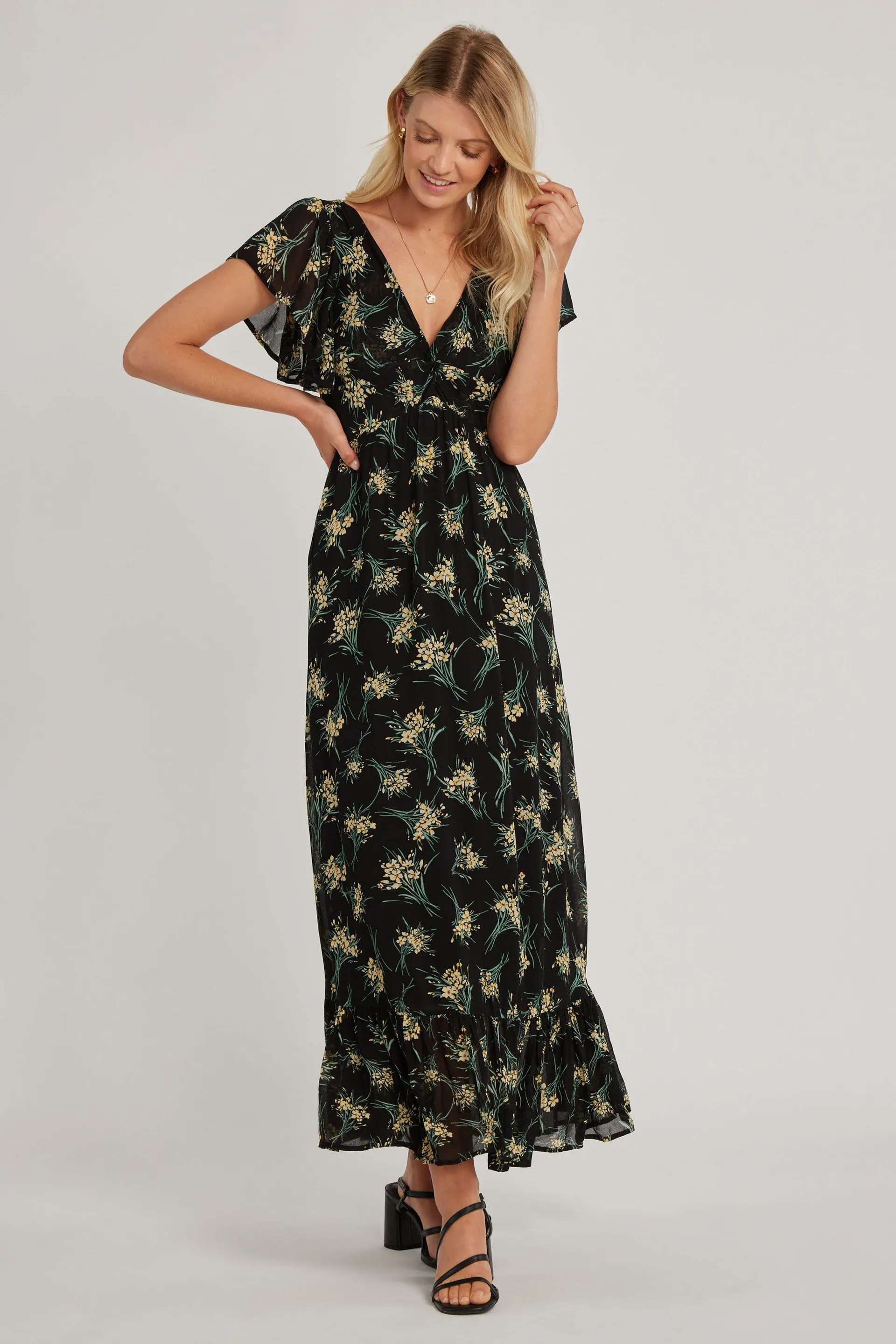 Amelia Twist Detail Dress
