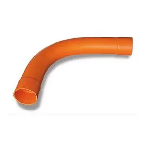 Ducting Radius Bend 50mm 90Deg Orange ECD