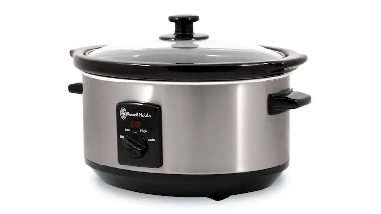 Russell Hobbs 3.5L Slow Cooker - Brushed Stainless Steel (4443BSS)