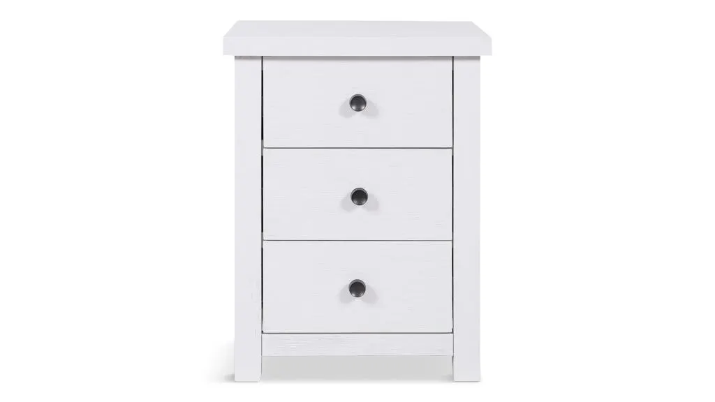 3 Drawer Bedside Table