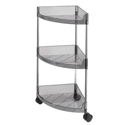 3 Tier Corner Shelf Trolley