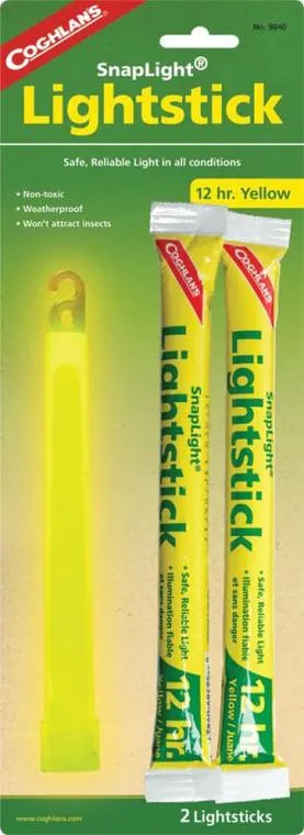 Coghlans Lightsticks Yellow