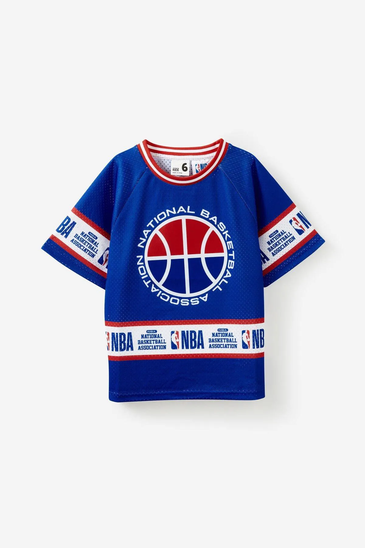 NBA Short Sleeve Oversize Mesh Tee