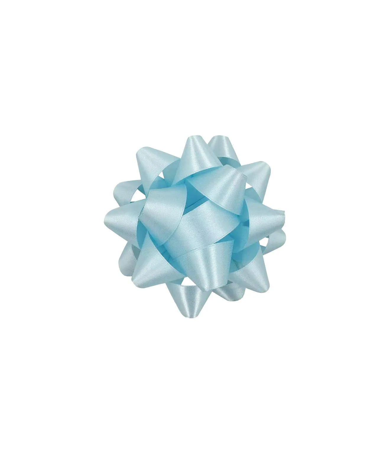 Light Blue Satin Gift Bow 15cm 1pc