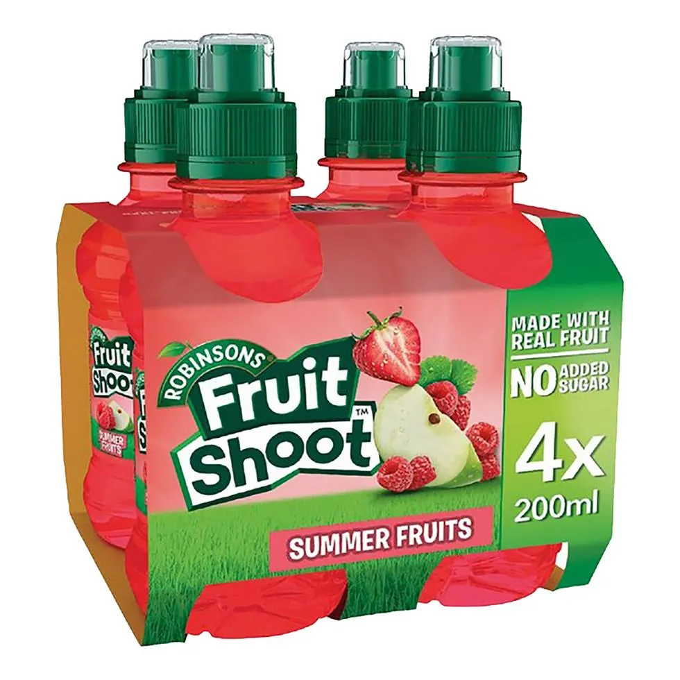 Robinsons Fruit Shoot Summer Fruits 200ml 4pk