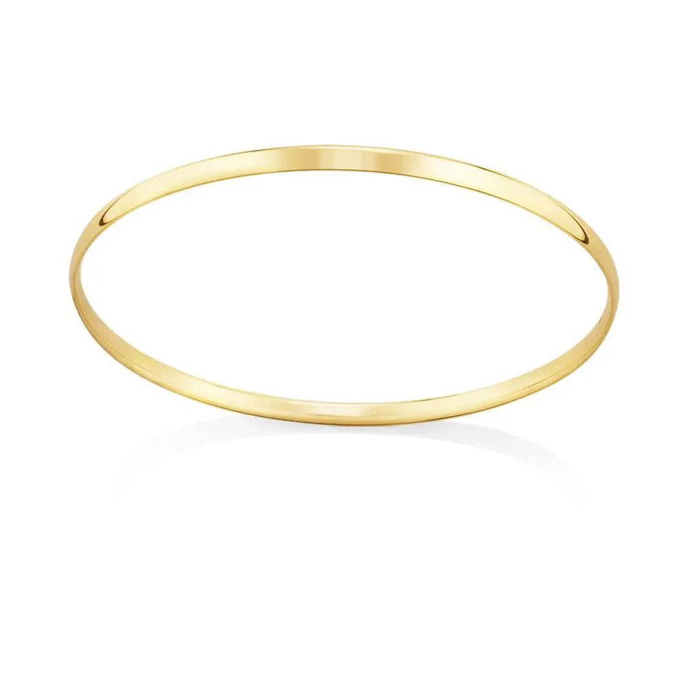 65mm Bangle in 10kt Yellow Gold