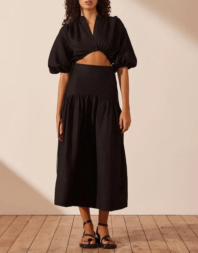 Mare Deconstructed Midi Dress