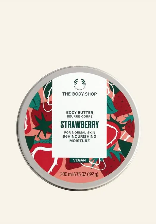 Strawberry Body Butter 200ml.