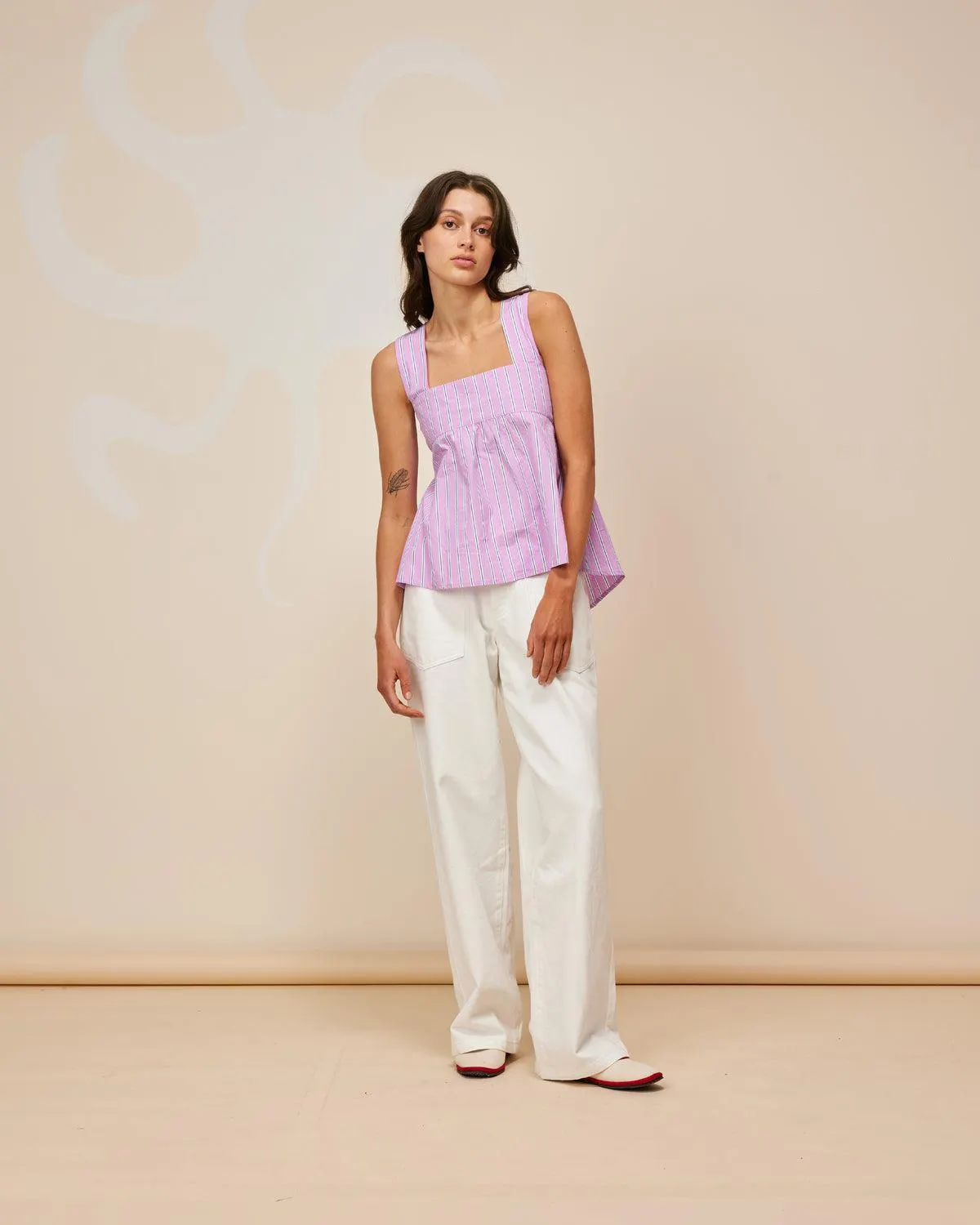 Margie tie-back top