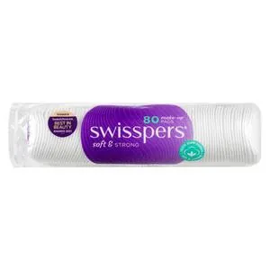 Swisspers Make-Up pads 80 pack