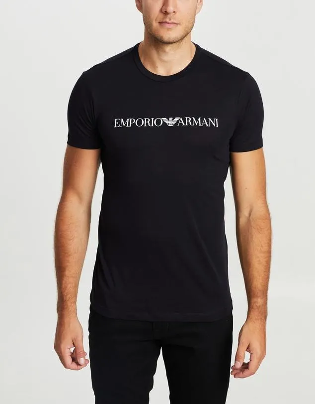 Crew Neck Logo SS Tee