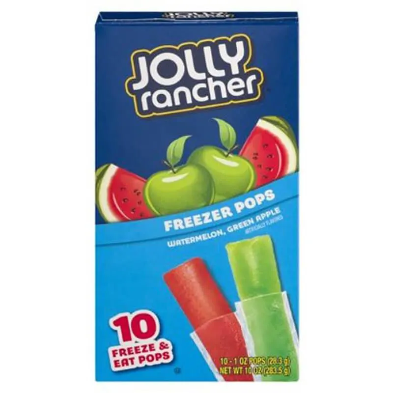 Jolly Rancher Freezer Pops 283.5g 10pk