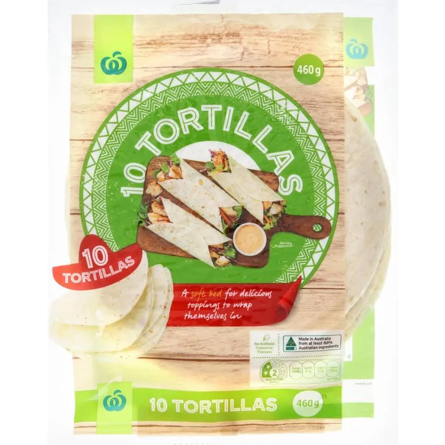 Woolworths Mexican Tortillas 460g