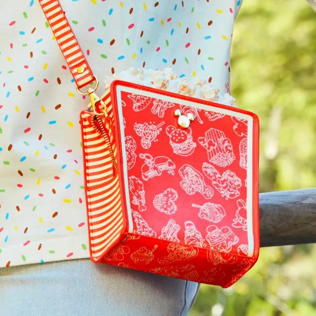 Disney Eats Popcorn Box Crossbody Bag