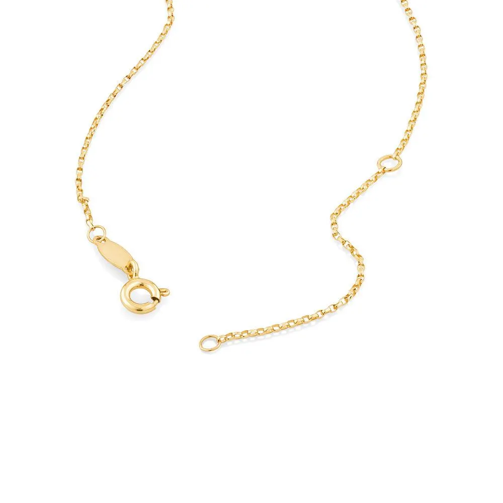 55cm (22") Solid Belcher Chain in 10kt Yellow Gold