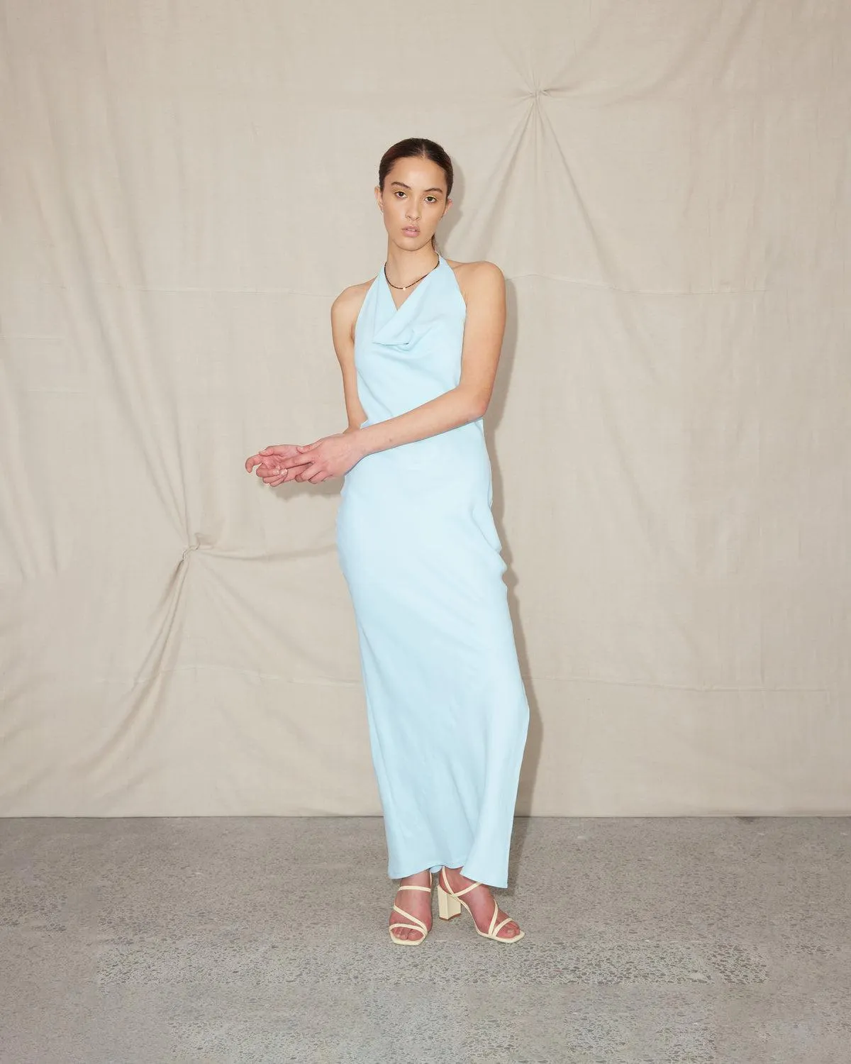 Benten halter dress
