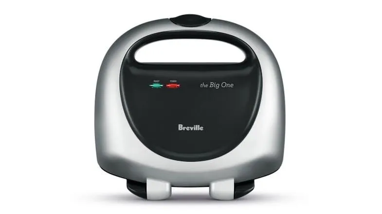 Breville the Big One 2 Slice Sandwich Maker - Silver (BTS100SIL)