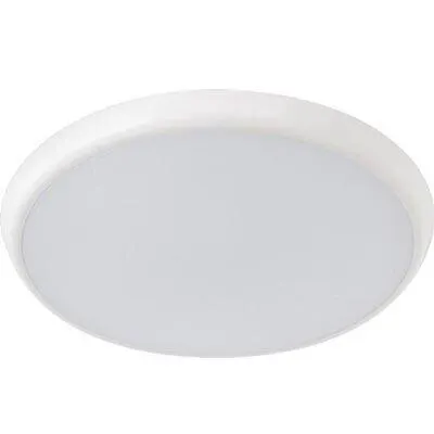 Solar 24W Cct Ip65 White 30Cm Led Ceiling Light