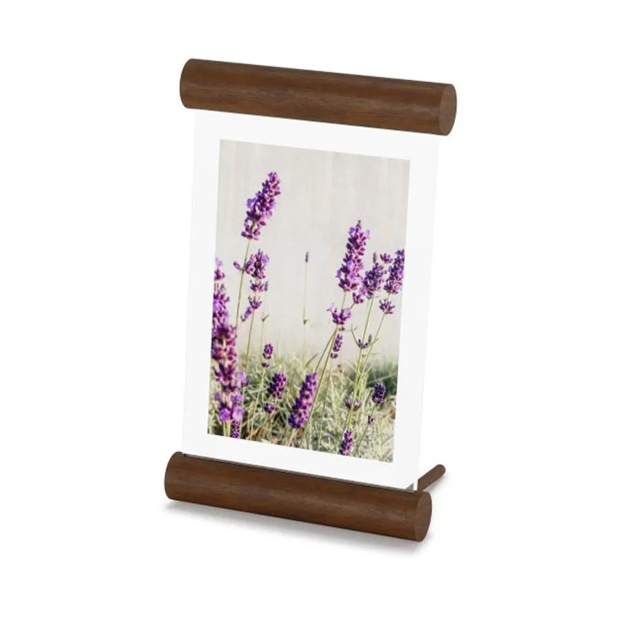 Umbra Scroll Picture Frame (10 x 15cm) Light Walnut