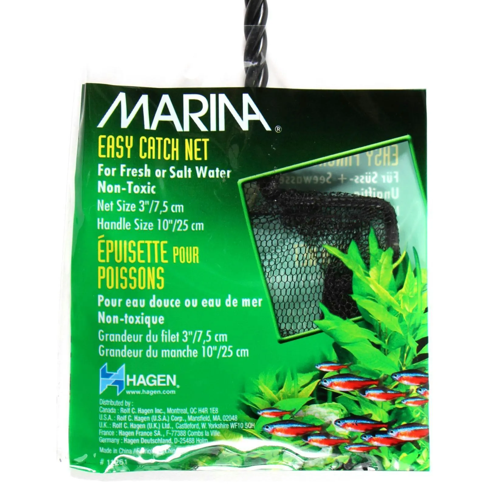 Marina Fish Net Black