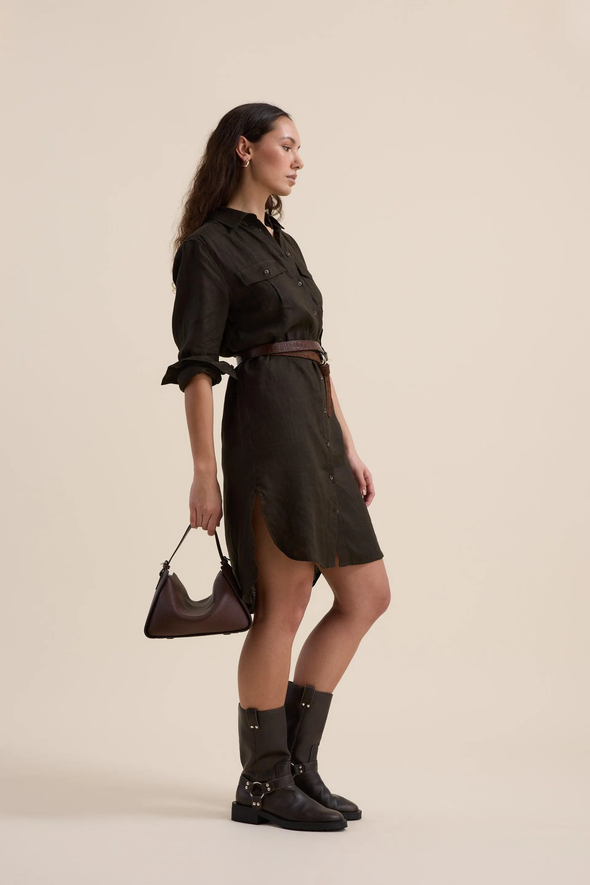 Elementary Shirt Dress