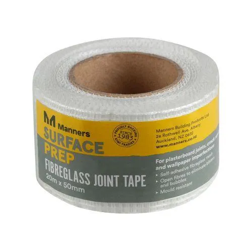 Manners 20m x 50mm Fibreglass Tape - 20m