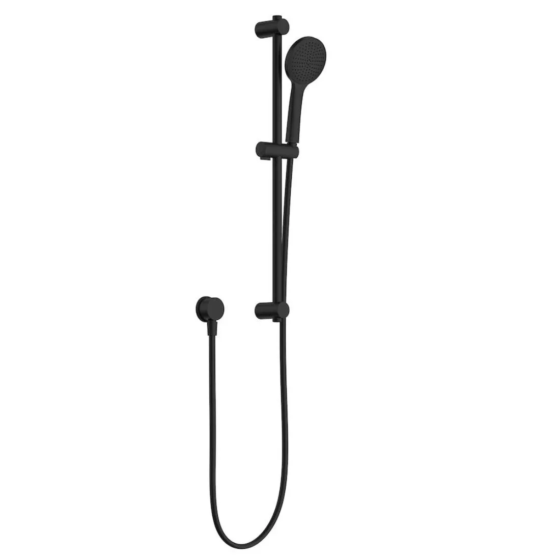 Round II Rail Shower Matte Black CL10075.B3A