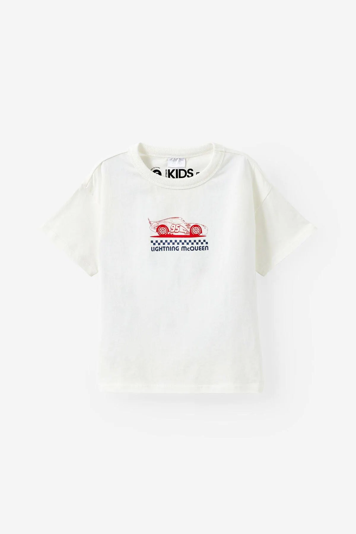 Disney Pixar Cars Drop Shoulder Short Sleeve Tee