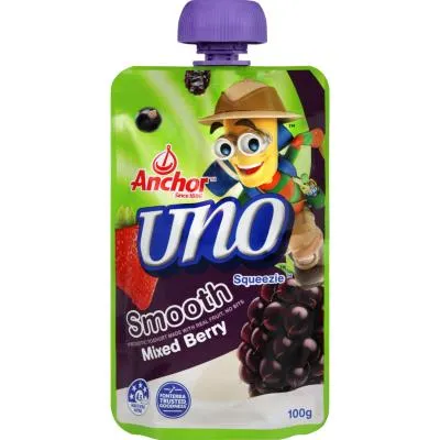 Anchor Uno Squeezie Smooth Mixed Berry Yoghurt
