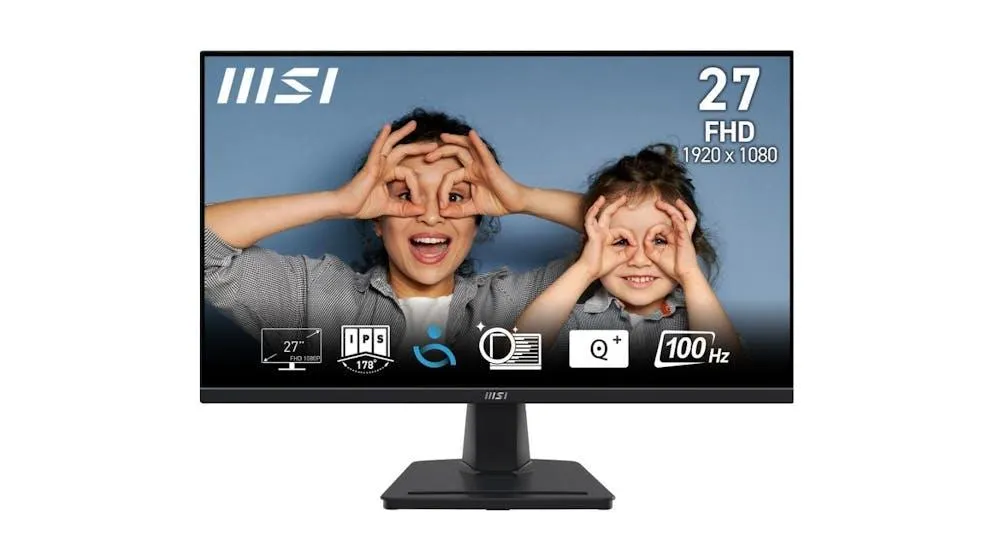 MSI Pro 27inch MP275 FHD 100HZ Monitor - Black
