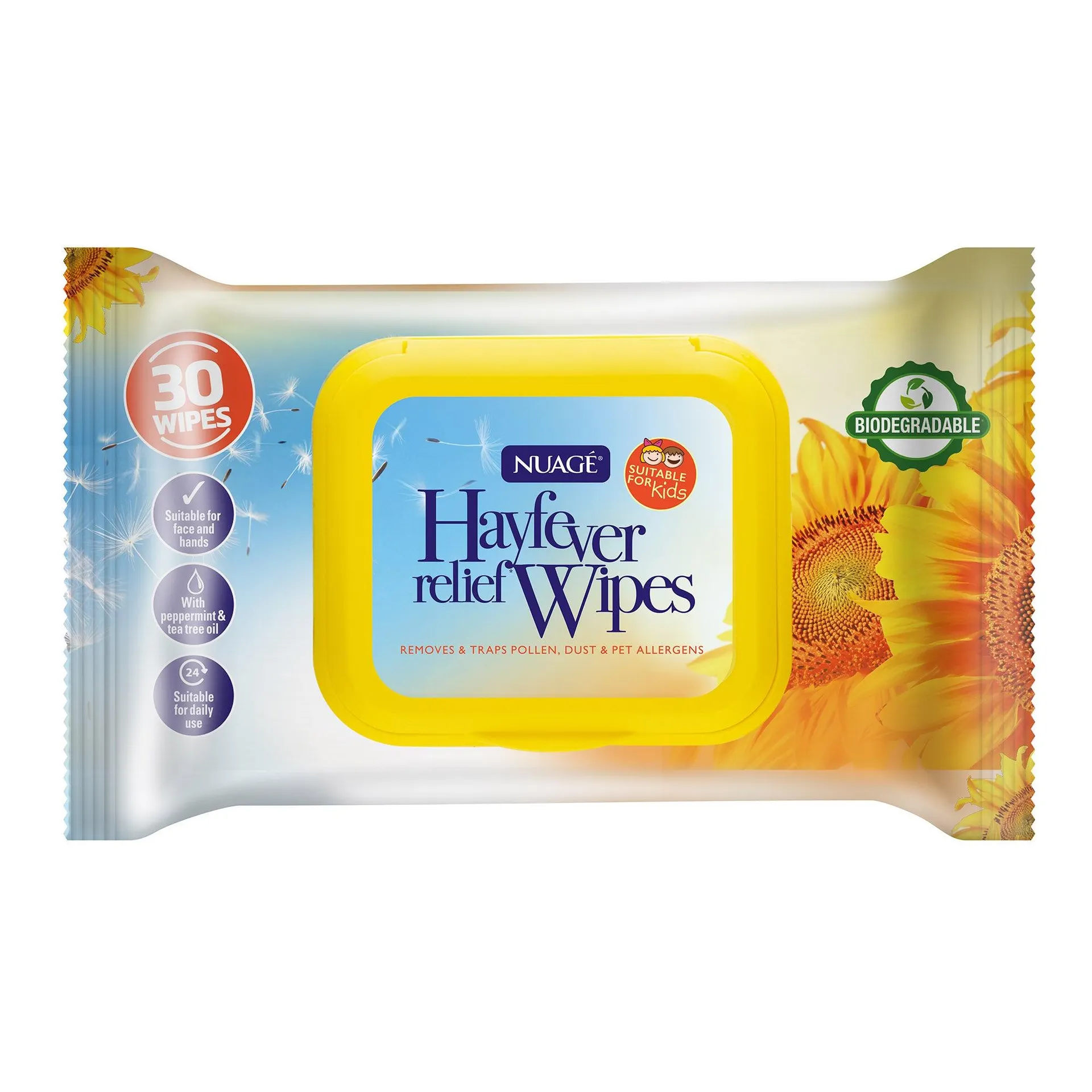 Nuage Hayfever Relief Wipes 30pk