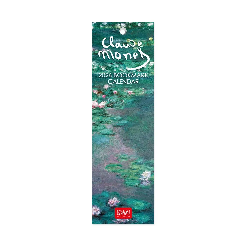 2026 Legami Monet Bookmark Calendar