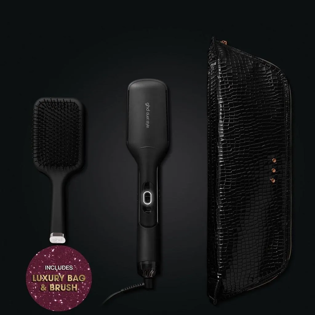 NEW GHD DUET STYLE HOT AIR STYLER GIFT SET WITH BAG & BRUSH