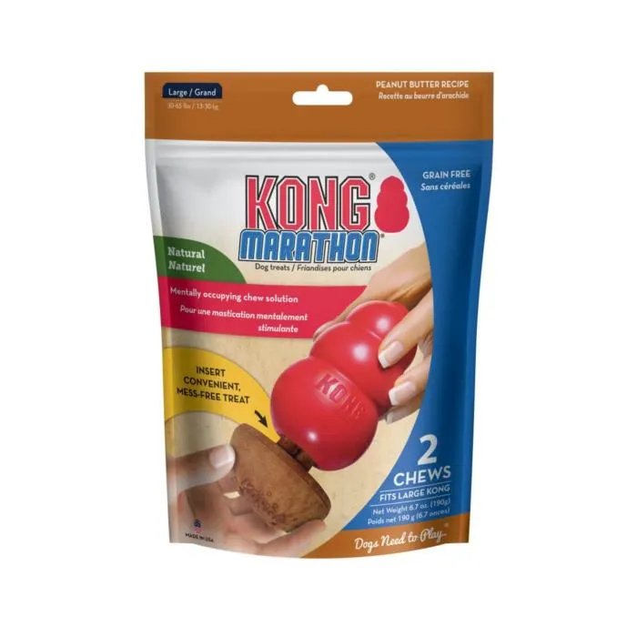 KONG Marathon 2 pk - Peanut Butter