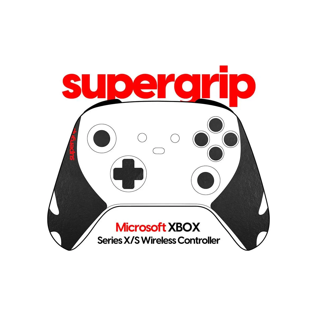 Pulsar Supergrip Grip Tape for Xbox Wireless Controller