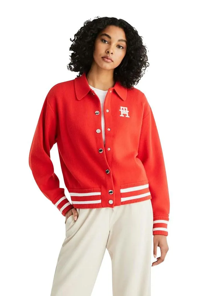 Varsity Polo Collar Jacket