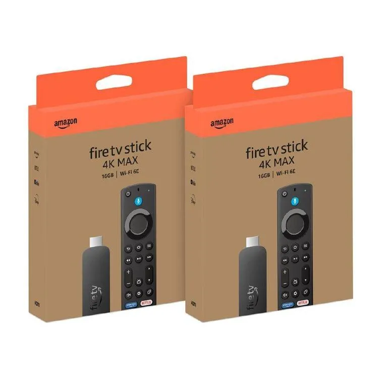Amazon Fire TV Stick 4K Max - 2 Pack