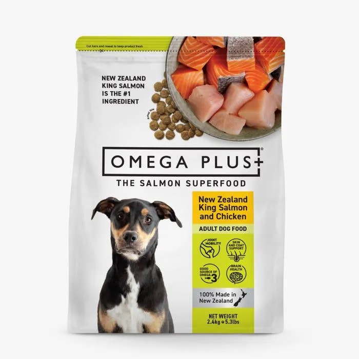 Omega Plus Dry Dog King Salmon With Chicken 2.4kg