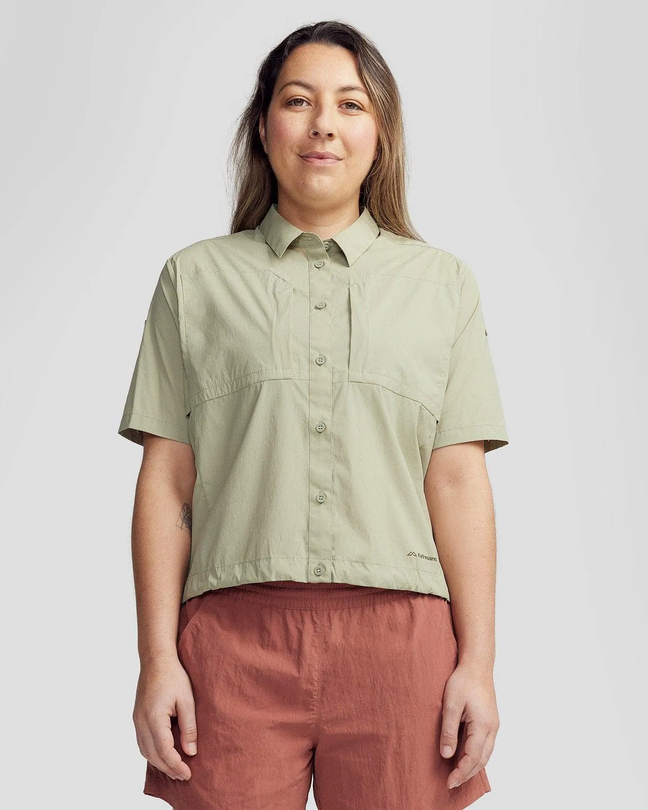 Women’s Ridge UPF Short Sleeve Shirt - Light Beech