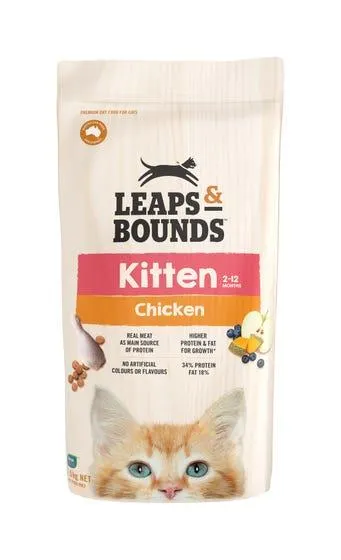 Leaps & Bounds Chicken Kitten Food 1.5kg
