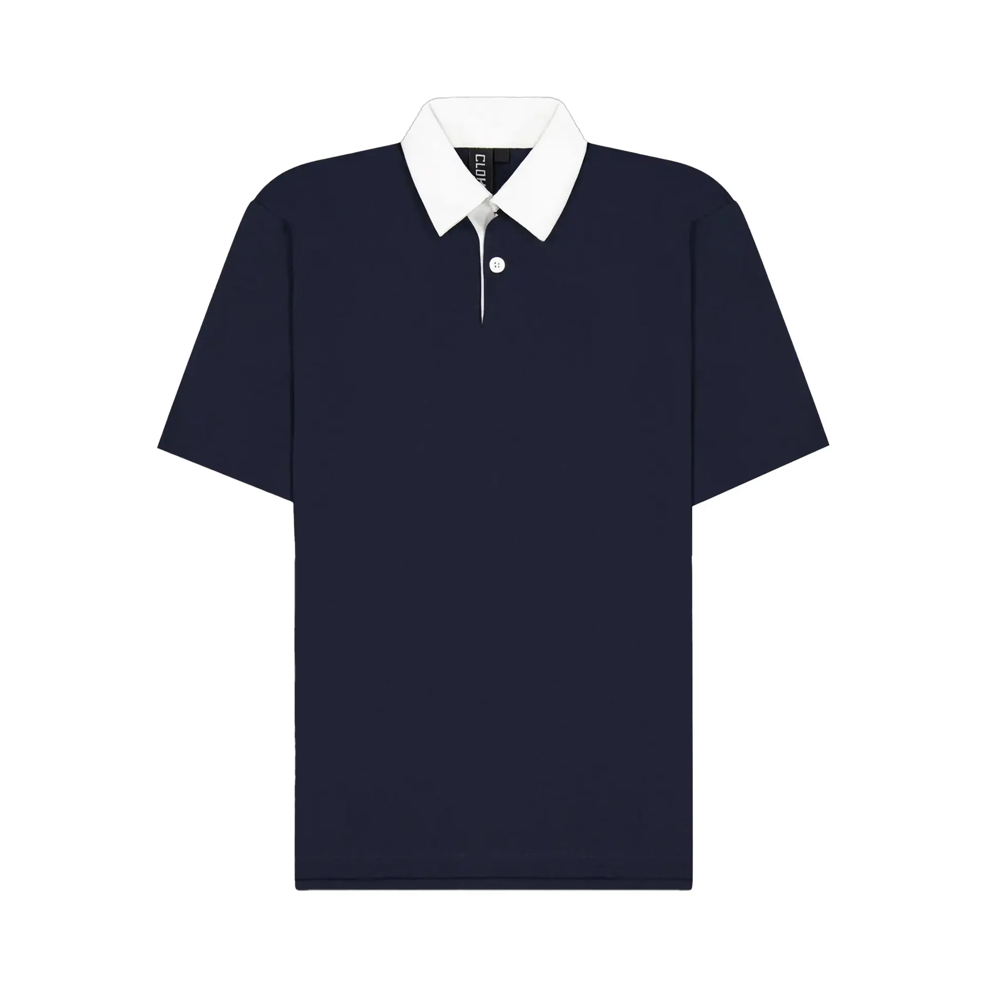 POLYCOTTON RUGBY JERSEY CLOKE S/SLEEVE