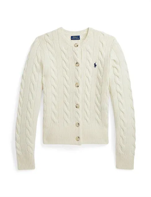 WOOL-CASHMERE CARDIGAN