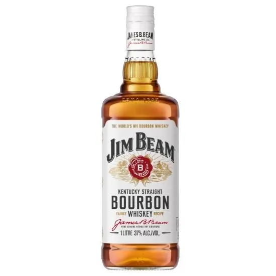 Jim Beam White Label Bourbon 1 Litre
