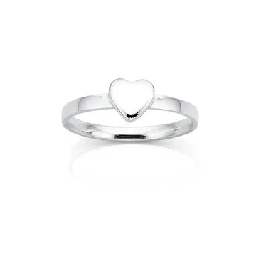 Sterling Silver Heart Ring