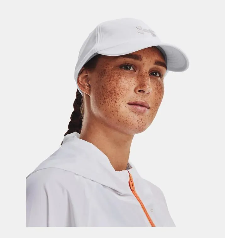 Under Armour® Womens Blitzing Adjustable Cap White/Halo Grey