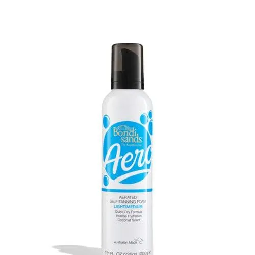 Bondi Aero Aerated Self Tanning Foam Light Medium 225ml